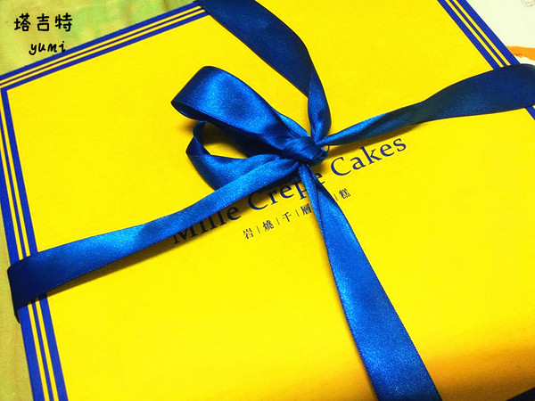 塔吉特千層專賣:【宅配體驗】療癒系甜品♥香嫩蛋皮千層綿密♥塔吉特千層蛋糕