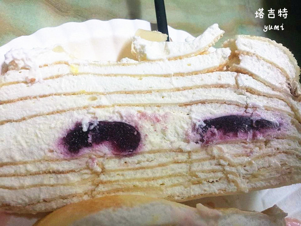 塔吉特千層專賣:【宅配體驗】療癒系甜品♥香嫩蛋皮千層綿密♥塔吉特千層蛋糕