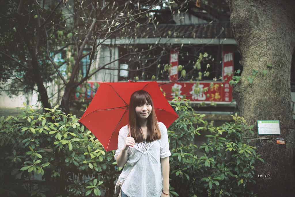 白霧霧的北投地熱谷