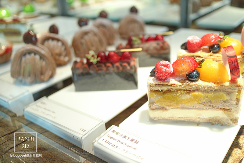 Banbi217 美食旅遊: 台北國賓飯店le bouquet繽紛蛋糕房 法式甜點(捷運雙連站)