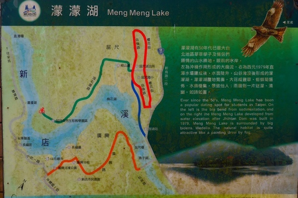 濛濛湖:【新北◍•ᴗ•◍新店】景點・濛濛湖、廣興河濱公園✯賞桐、賞螢秘境|昔日戀愛聖地遺留下的絕美景色