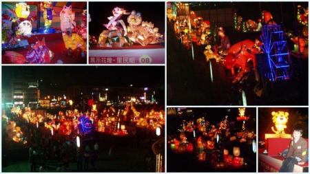 桃園燈會:桃樂虎【桃園燈會】燦爛奪目