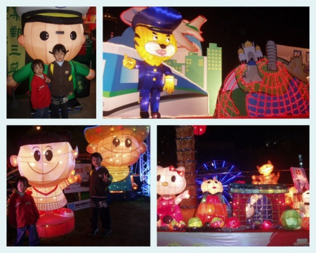 桃園燈會:桃樂虎【桃園燈會】燦爛奪目