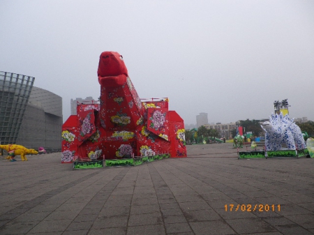 桃園燈會：建國百年元宵燈會～[恐龍亮起來]