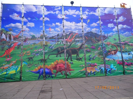 桃園燈會：建國百年元宵燈會～[恐龍亮起來]