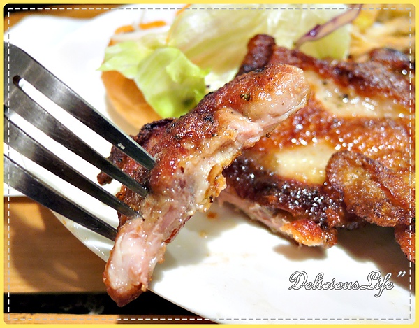 炙燒美式雞腿排套餐2