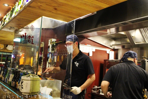 川賀 燒烤居酒屋(市民店):台北東區『川賀 燒烤居酒屋』宵夜/海鮮/市民大道