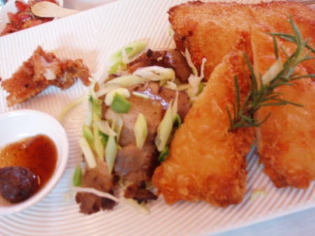 春天農場-春天香草廚房：起司雞排~差強人意