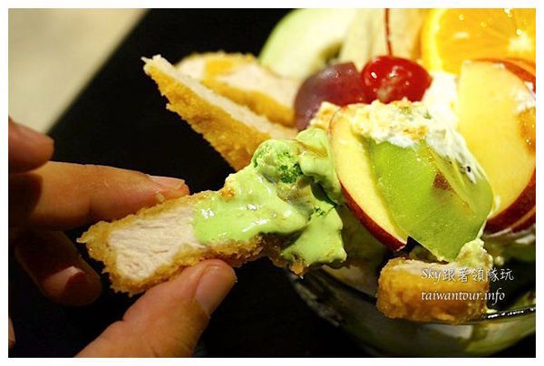 芝麻開門：台灣炸豚排聖代【芝麻開門日式食堂】