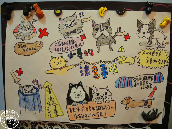 小春日和 動物雜貨:呷飽祙【台北松山・小春日和】結合寵物美容的複合式咖啡廳