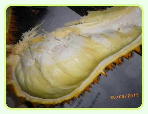 海口水果平價中心：好吃的榴槤˙難以抗拒的香氣