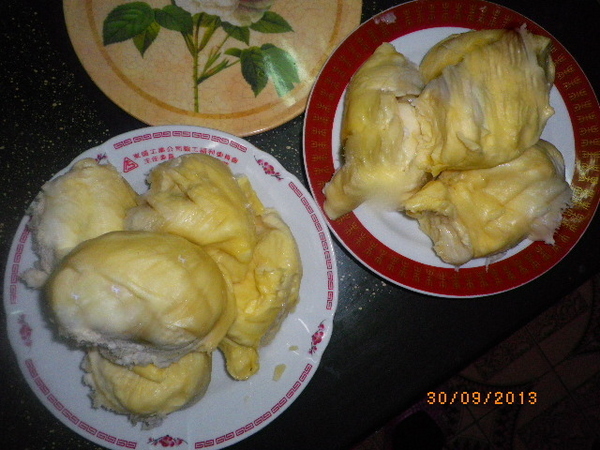 海口水果平價中心：好吃的榴槤˙難以抗拒的香氣