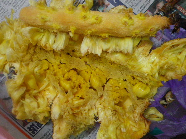 海口水果平價中心:鮮見的水果-榴槤蜜-絕妙的滋味