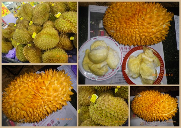 海口水果平價中心：好吃的榴槤˙難以抗拒的香氣