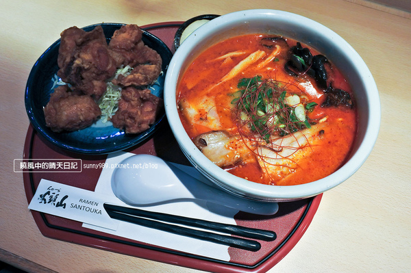 山頭火拉麵(太平洋SOGO百貨天母店):【天母|山頭火】保持日式濃厚風味 價格偏高的豪華拉麵