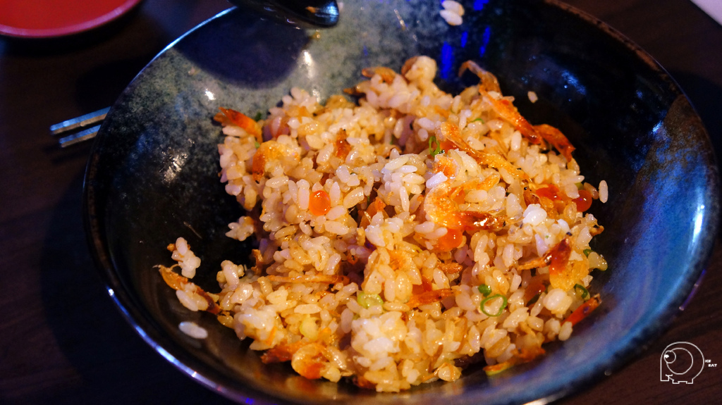 XO醬櫻花蝦鮭魚炒飯