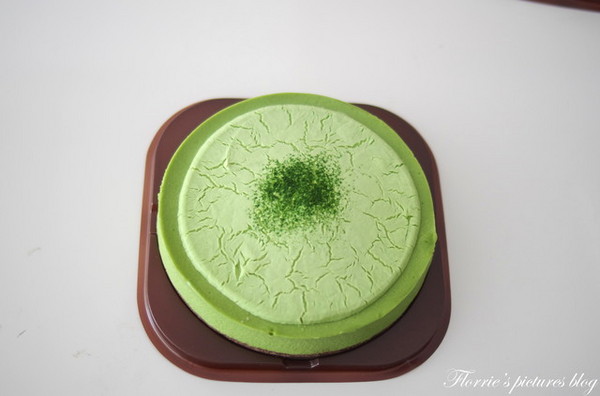 君城蛋糕：試吃~君城本家--宇治抹茶起司蛋糕、OREO起司蛋糕~淡淡的抹茶香味真迷人