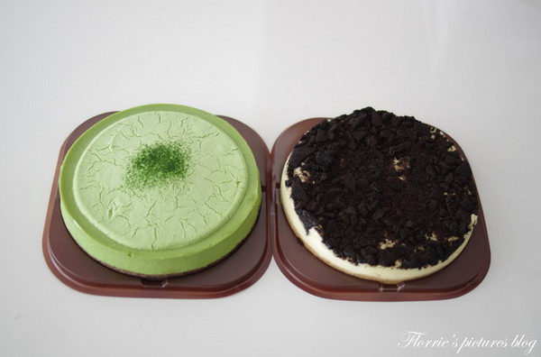 君城蛋糕：試吃~君城本家--宇治抹茶起司蛋糕、OREO起司蛋糕~淡淡的抹茶香味真迷人