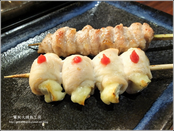 一鷺炭火燒鳥工房：【口碑券二十九】一鷺炭火燒鳥工房。吟釀石斑奶油燒。超Juicy的