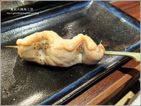 一鷺炭火燒鳥工房：【口碑券二十九】一鷺炭火燒鳥工房。吟釀石斑奶油燒。超Juicy的