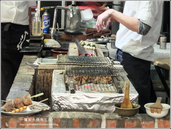 一鷺炭火燒鳥工房：【口碑券二十九】一鷺炭火燒鳥工房。吟釀石斑奶油燒。超Juicy的