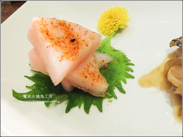 一鷺炭火燒鳥工房：【口碑券二十九】一鷺炭火燒鳥工房。吟釀石斑奶油燒。超Juicy的