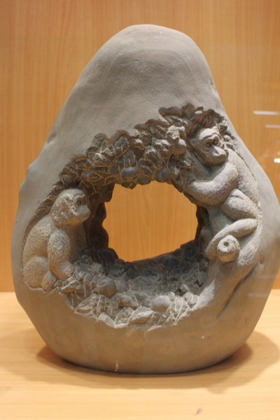 猴藝術雕刻展:看猴展抽金猴『猴藝術雕刻展』台北地下街/近京站/王秀杞