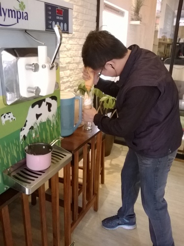 晴空樹 skytree:晴空樹霜淇淋準備開賣啦~從沒吃過的起司口味霜淇淋!!!