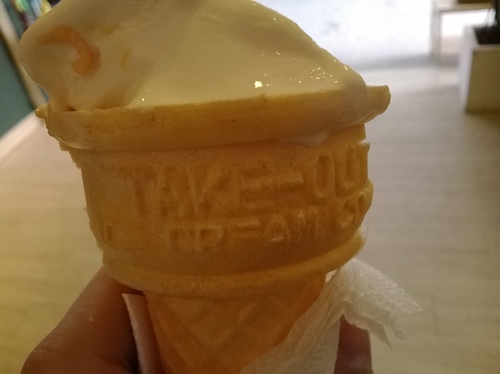 晴空樹 skytree:晴空樹霜淇淋準備開賣啦~從沒吃過的起司口味霜淇淋!!!