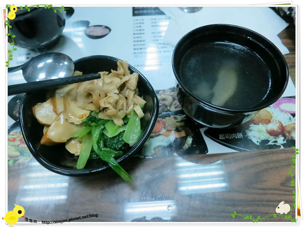 台北-三杯三怪媽媽小廚-美味的三杯料理-小菜和湯