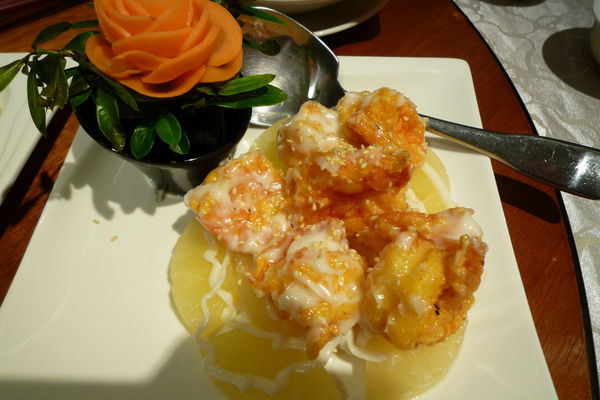 滿穗台菜餐廳：台北市中山區 水果入台菜繃出新滋味-滿穗台菜