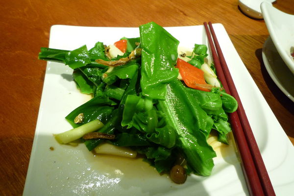 滿穗台菜餐廳：台北市中山區 水果入台菜繃出新滋味-滿穗台菜