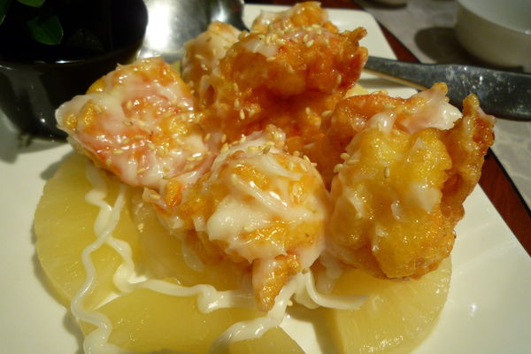 滿穗台菜餐廳：台北市中山區 水果入台菜繃出新滋味-滿穗台菜