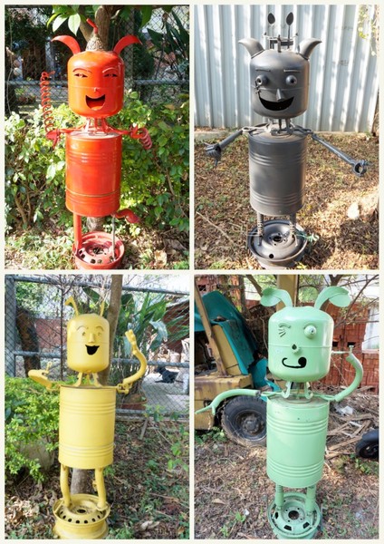 水巷覓鏡 & 水圈圈：2013桃園地景藝術節～水巷覓鏡 & 炳哥的機器人異想世界