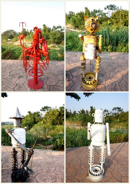 水巷覓鏡 & 水圈圈：2013桃園地景藝術節～水巷覓鏡 & 炳哥的機器人異想世界