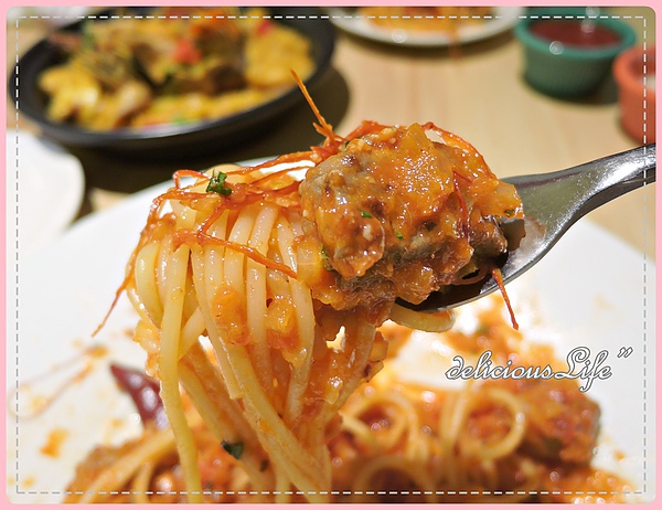 微辣沙朗骰子牛蕃茄義大利麵4