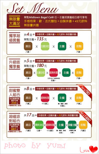 Midtown Cafe：【高雄食記】平價又美味♥飲料無限續杯  麵包貝果吃到飽@Midtown Bagel Cafe