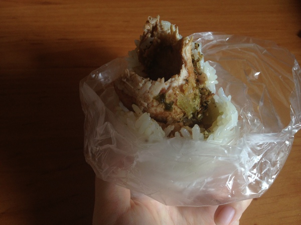 水哥養生早餐(民生店):水哥養生早餐──豬里肌飯糰