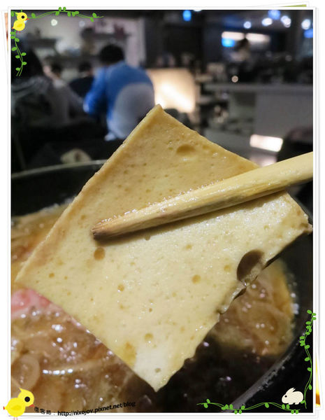 台北-本沐食堂-美味的壽喜燒吃到飽-百頁豆腐