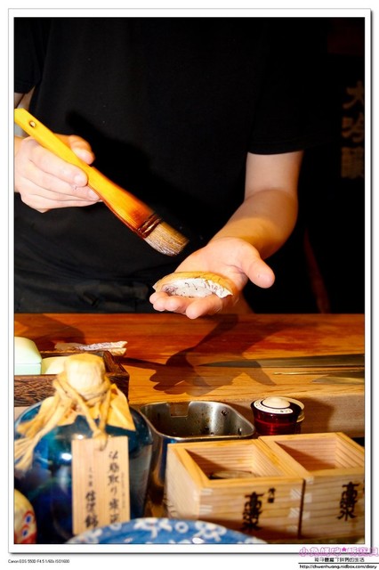 坐著做すし握壽司:【美食♥桃園】☼ 坐著做すし握壽司☼無菜單創意日本料理,一位難求的美食 ♥♥