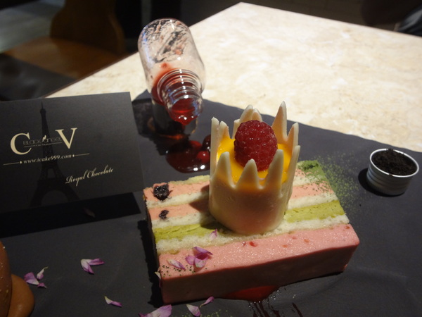 CV黑色天使蛋糕精品店：1021116[官本金文愛台灣口碑券第16彈]CV黑色天使蛋糕精品店魔術師極致華麗的甜點饗宴讀你讀你心想吃什麼BLACK ANGEL