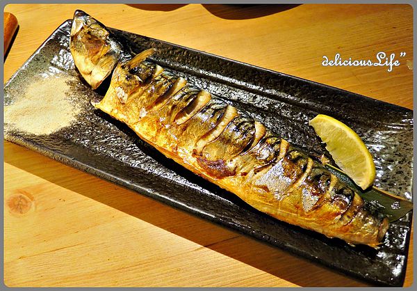 鹽烤鯖魚180