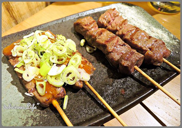 和風牛肉串130&上牛五花140