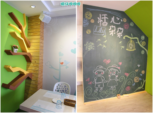 恬心朵朵Lily White Cafe(向上北路店)：恬心朵朵LilyWhiteCafe(向上北路店)♥食物、裝潢讓人心花朵朵開~103.09.19