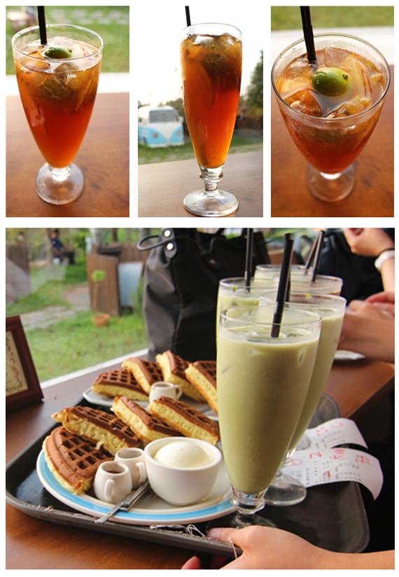 MITAKA 3e CAFE： MITAKA 3e CAFE✪黃昏×夜景×可愛元素(房子、車子、龍貓...)，悠閒放鬆的好去處~103.08.29