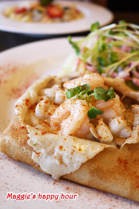 BUTTER 法式輕食餐廳:【BUTTER法式輕食餐廳】法式薄餅。創意義大利麵。浪漫的輕食午后時光