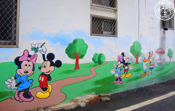 坑口彩繪村：作伙來企投【桃園蘆竹･坑口彩繪村】超過千坪的彩繪村