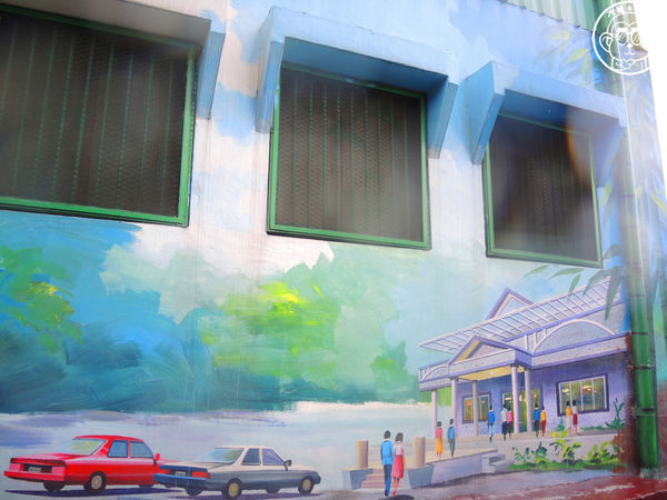 坑口彩繪村：作伙來企投【桃園蘆竹･坑口彩繪村】超過千坪的彩繪村