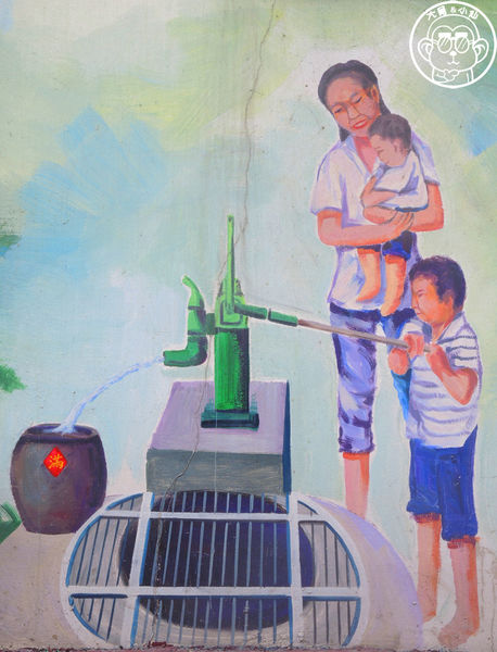 坑口彩繪村：作伙來企投【桃園蘆竹･坑口彩繪村】超過千坪的彩繪村