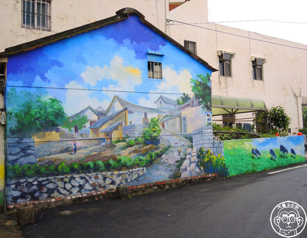 坑口彩繪村：作伙來企投【桃園蘆竹･坑口彩繪村】超過千坪的彩繪村